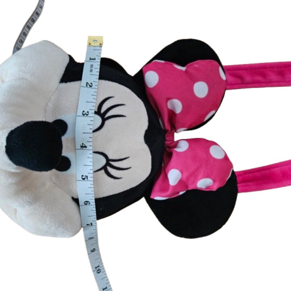 Fast Forward Disney Junior Minnie Mouse Plush Crossbody Shoulder Bag - Picture 10 of 10